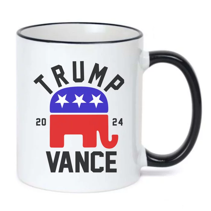 Trump Vance 2024 Republican Election Black Color Changing Mug