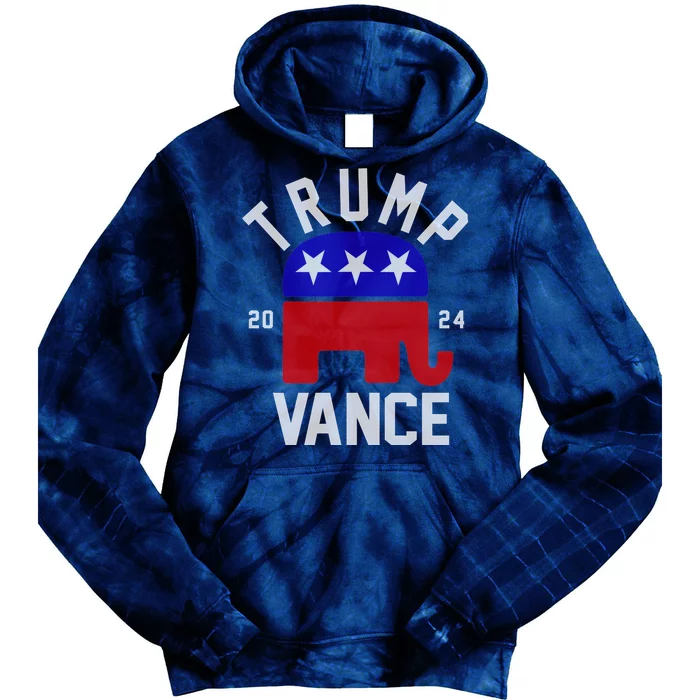 Trump Vance 2024 Republican Election Tie Dye Hoodie