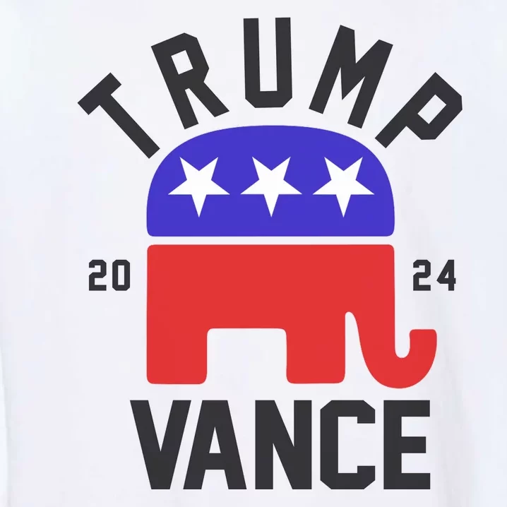 Trump Vance 2024 Republican Election Garment-Dyed Sweatshirt