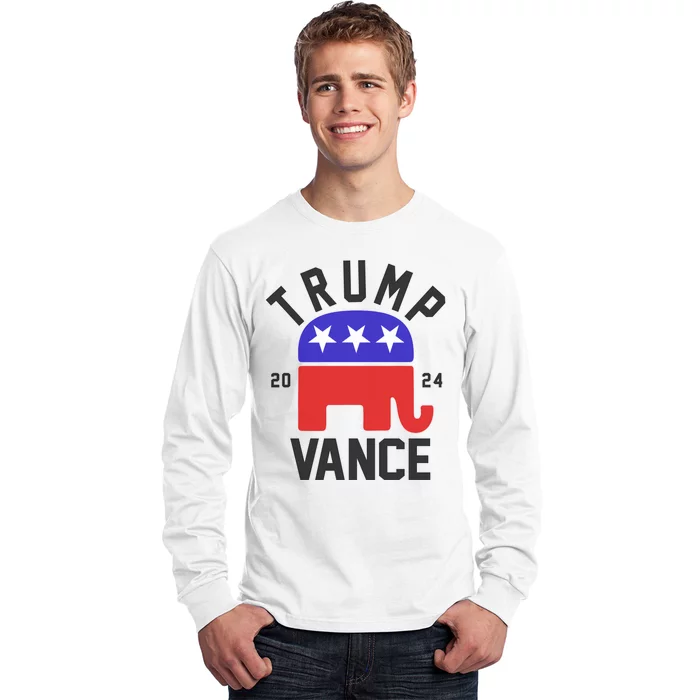 Trump Vance 2024 Republican Election Long Sleeve Shirt