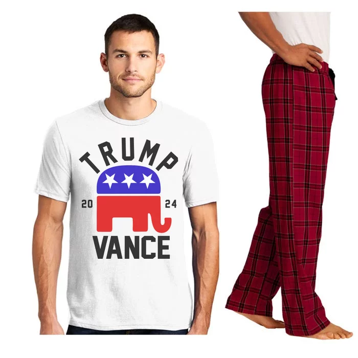 Trump Vance 2024 Republican Election Pajama Set