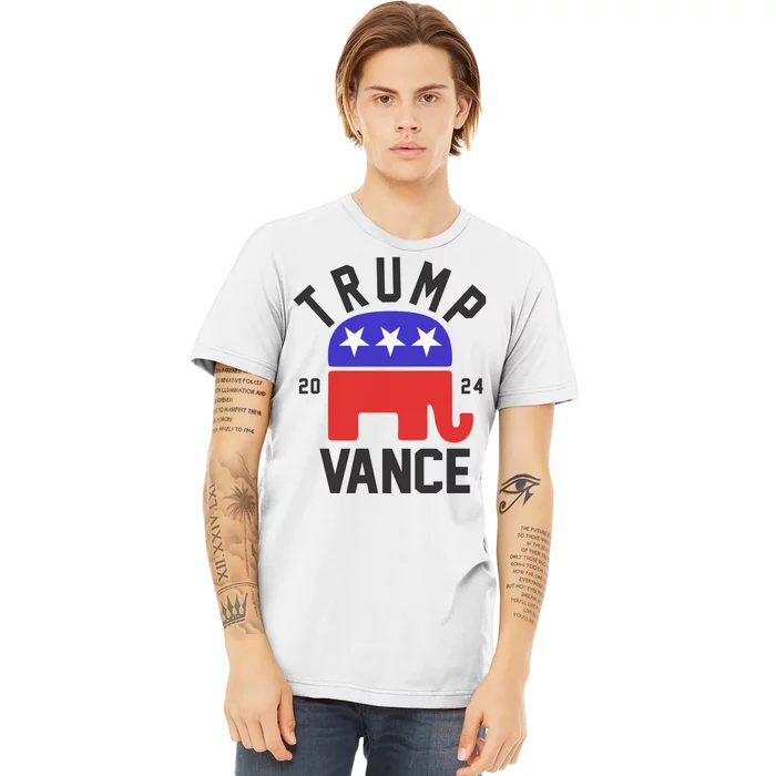 Trump Vance 2024 Republican Election Premium T-Shirt