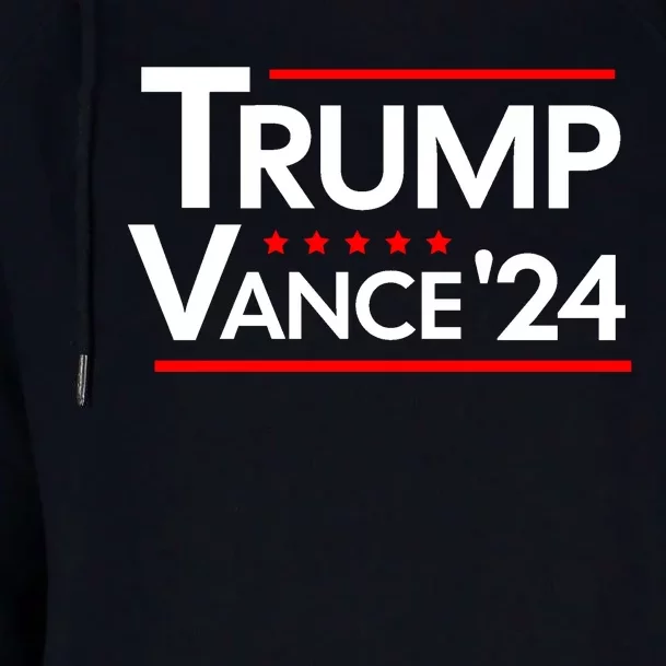 Trump Vance 2024 Womens Funnel Neck Pullover Hood