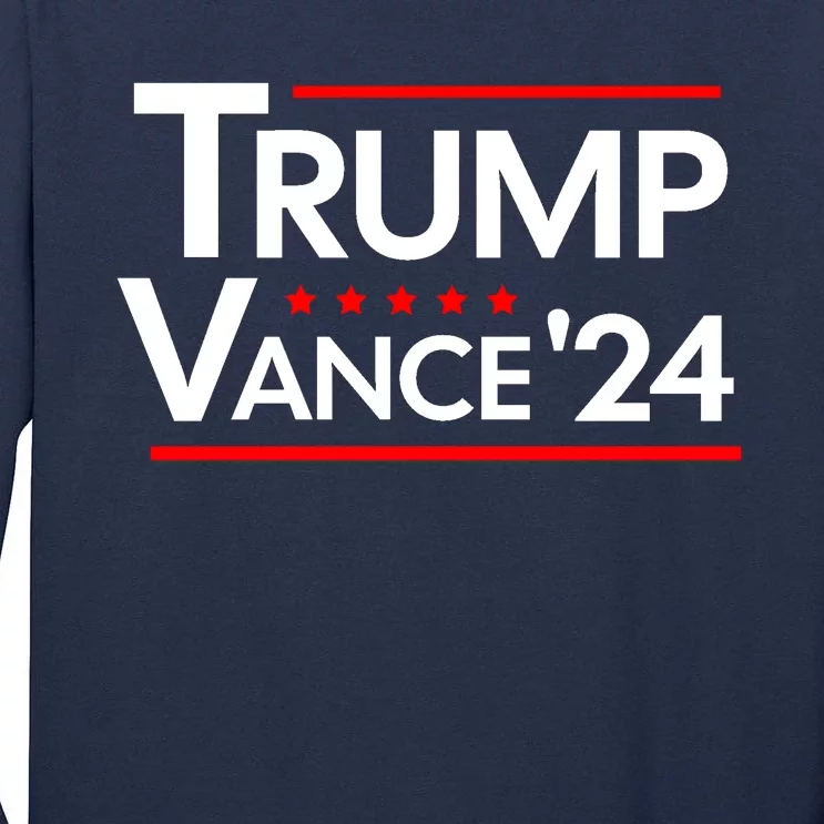 Trump Vance 2024 Tall Long Sleeve T-Shirt