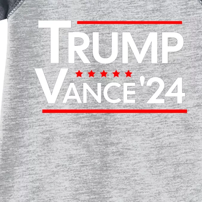 Trump Vance 2024 Infant Baby Jersey Bodysuit