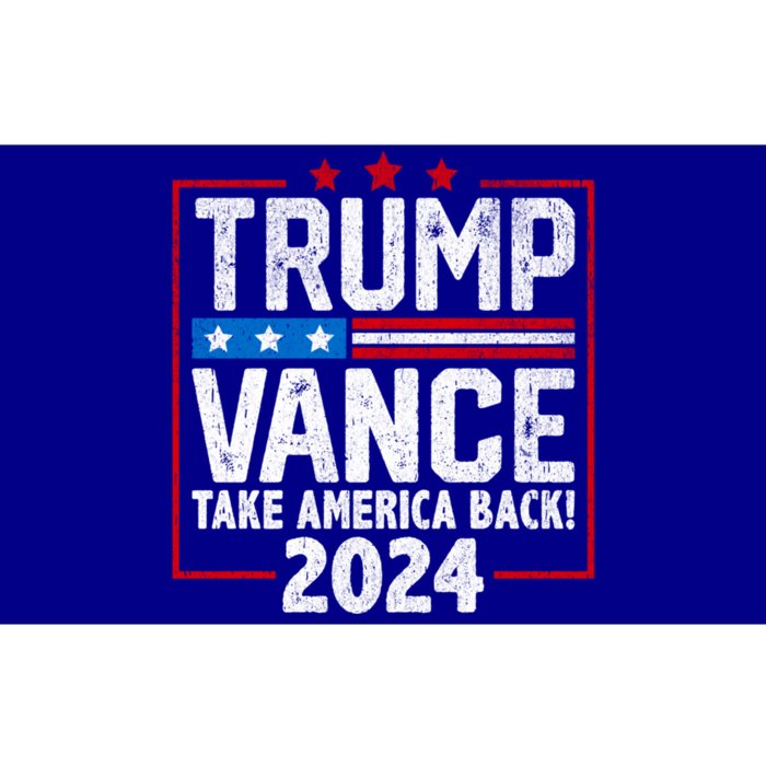 Trump Vance 2024 America Back Campaign Design Gift Bumper Sticker