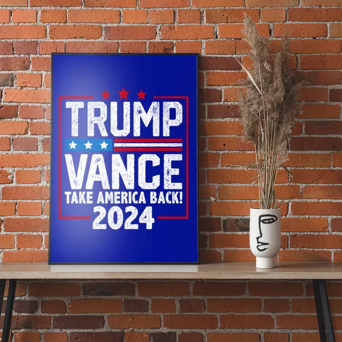 Trump Vance 2024 America Back Campaign Design Gift Poster