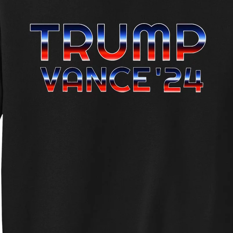 Trump Vance 2024 Donald Trump J.D. Vance Take America Back Tall Sweatshirt