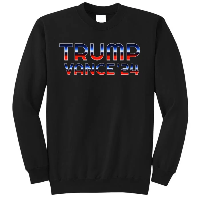 Trump Vance 2024 Donald Trump J.D. Vance Take America Back Tall Sweatshirt