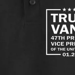 Trump Vance 47th President Vp 2025 Inauguration Patriotic Dry Zone Grid Performance Polo