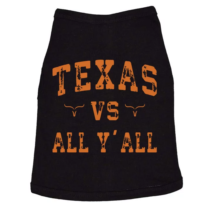 Texas Vs All Yall Doggie Tank