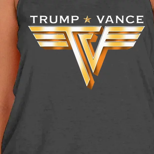 Trump Vance America Pro Trump 2024 Women's Knotted Racerback Tank