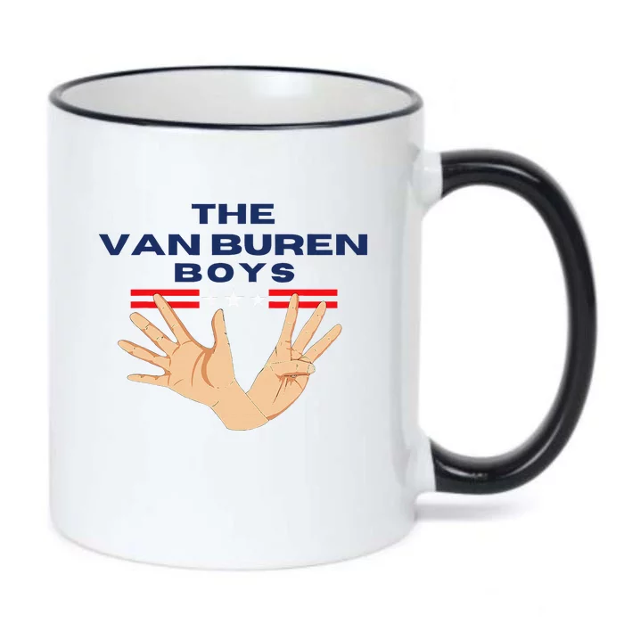 The Van Buren Boy 90s Pop Culture Black Color Changing Mug