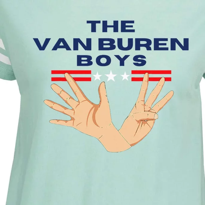 The Van Buren Boy 90s Pop Culture Enza Ladies Jersey Football T-Shirt