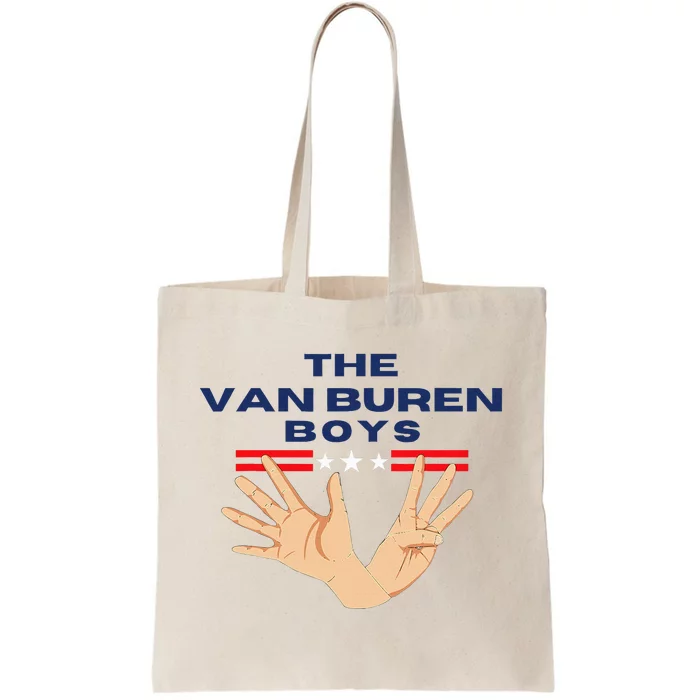 The Van Buren Boy 90s Pop Culture Tote Bag