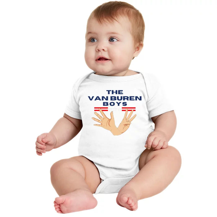 The Van Buren Boy 90s Pop Culture Baby Bodysuit