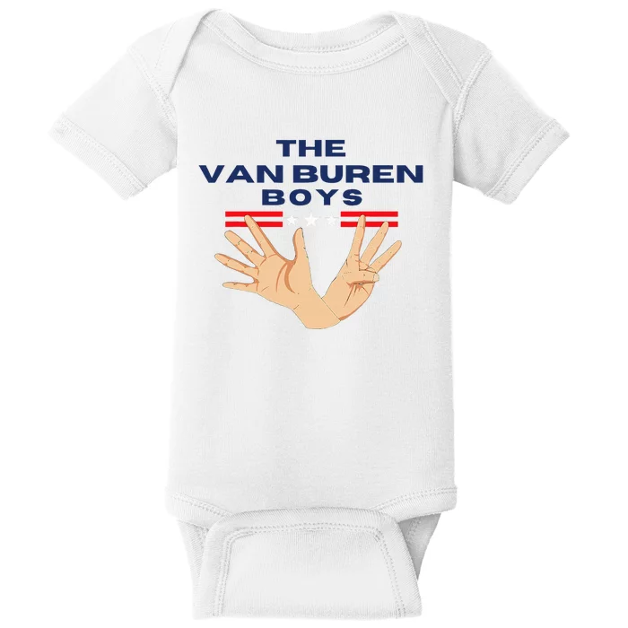 The Van Buren Boy 90s Pop Culture Baby Bodysuit