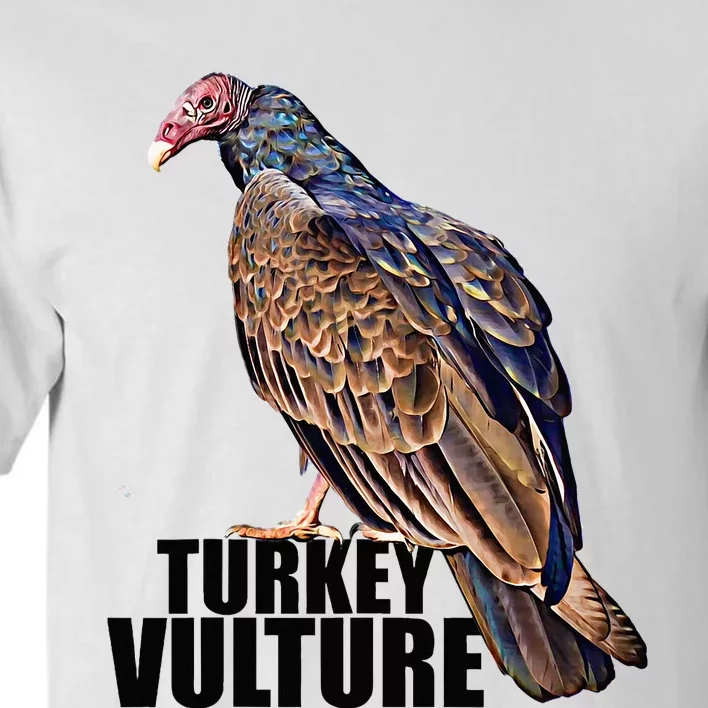 Turkey Vulture Buzzard Illustration Tall T-Shirt