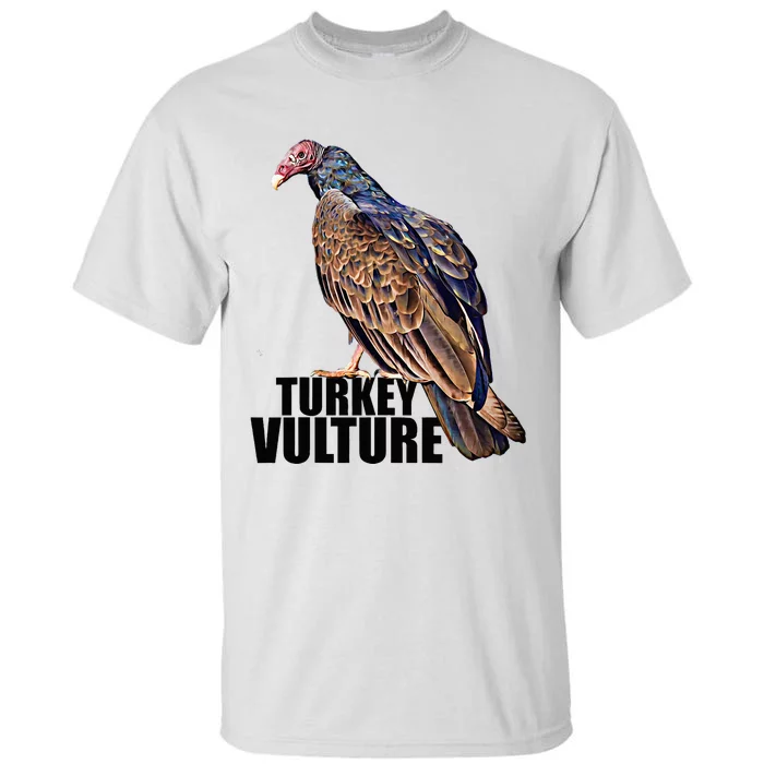 Turkey Vulture Buzzard Illustration Tall T-Shirt