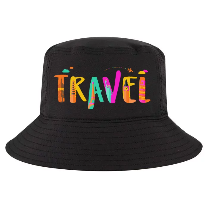 Travel Vacation Cute Gift Cool Comfort Performance Bucket Hat