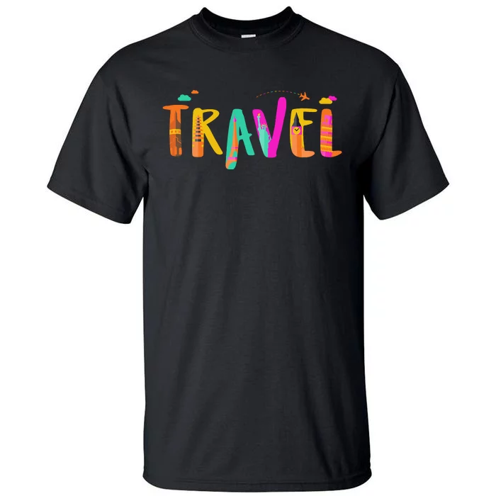 Travel Vacation Cute Gift Tall T-Shirt