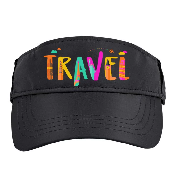 Travel Vacation Cute Gift Adult Drive Performance Visor