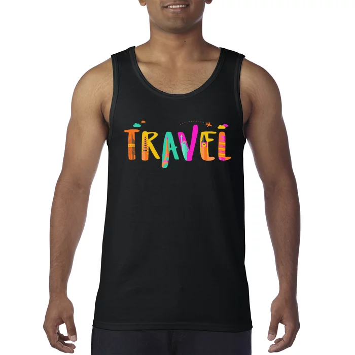 Travel Vacation Cute Gift Tank Top