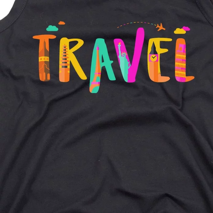 Travel Vacation Cute Gift Tank Top