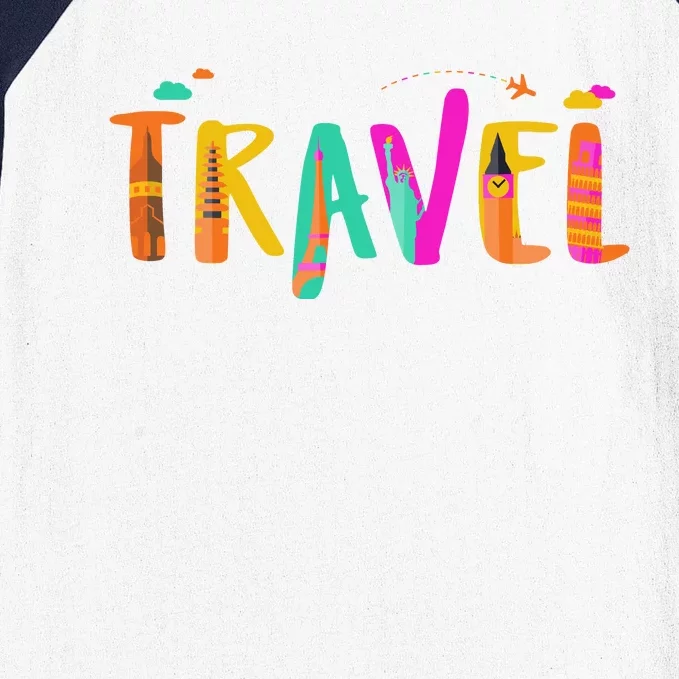 Travel Vacation Cute Gift Baseball Sleeve Shirt