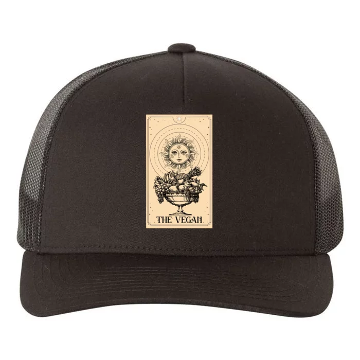 The Vegan Cute Tarot Card Yupoong Adult 5-Panel Trucker Hat