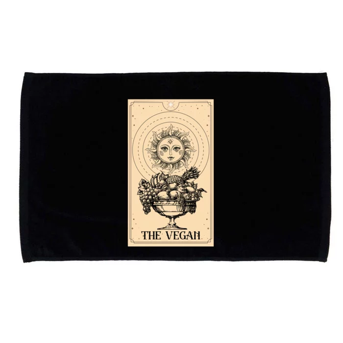 The Vegan Cute Tarot Card Microfiber Hand Towel