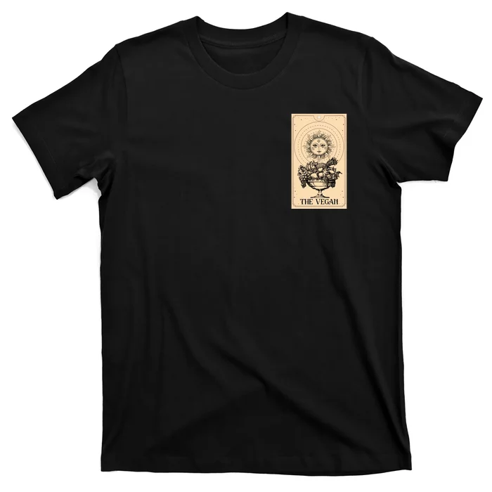 The Vegan Cute Tarot Card T-Shirt