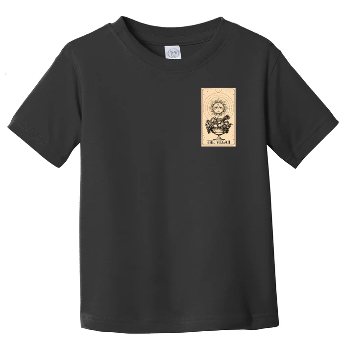 The Vegan Cute Tarot Card Toddler T-Shirt