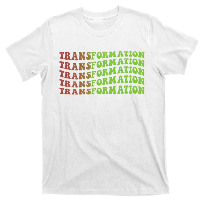 Transformation Vintage Christmas Inspirational T-Shirt