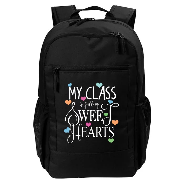 Teachers Valentines Day Shirts Class Full Of Sweethearts Daily Commute Backpack