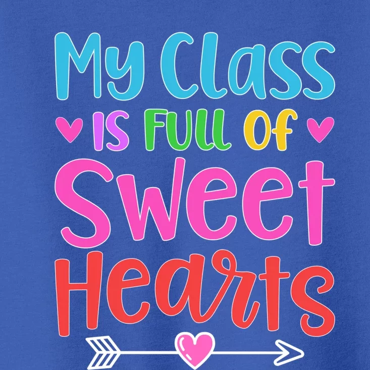 Teacher Valentines Day For Kindergarten Preschool Teacher Gift Toddler T-Shirt