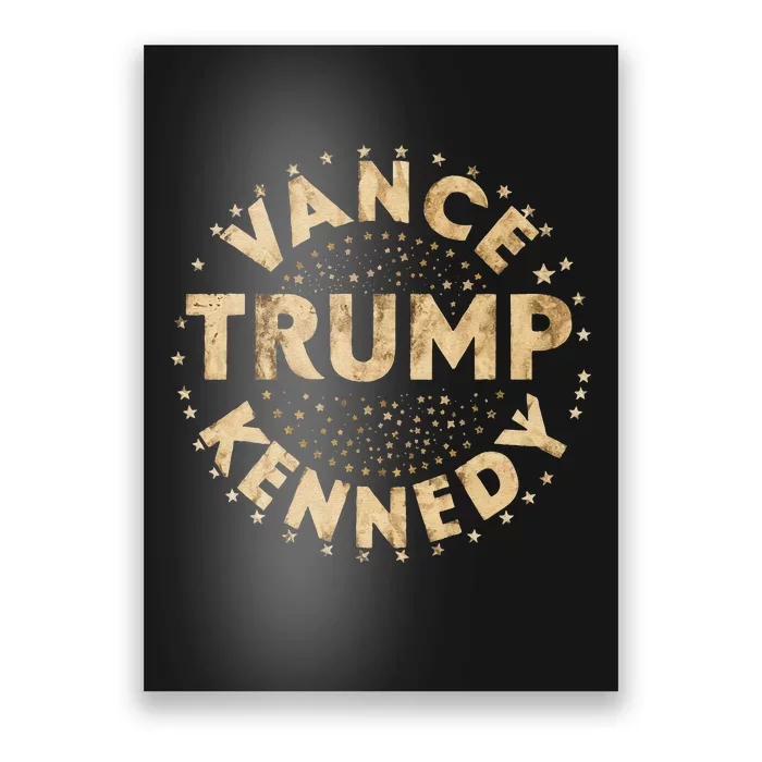 Trump Vintage Design Vance Kennedy Poster