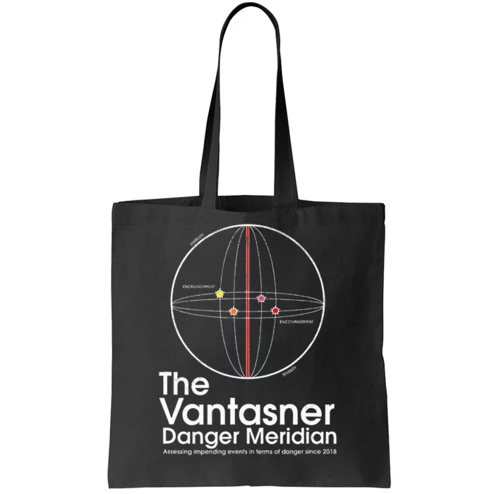 The Vantasner Danger Meridian For Conditions Grave Tote Bag