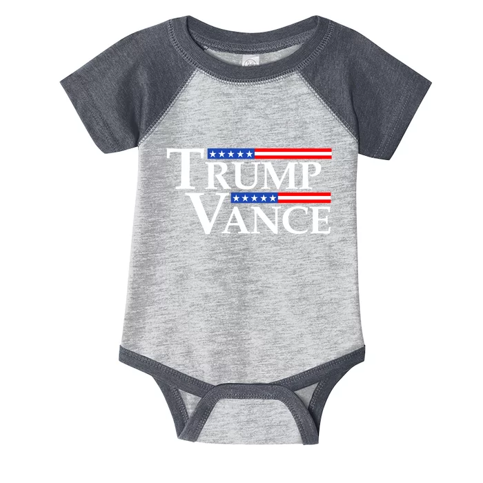 Trump Vance Donald Trump Jd Vance Maga Infant Baby Jersey Bodysuit