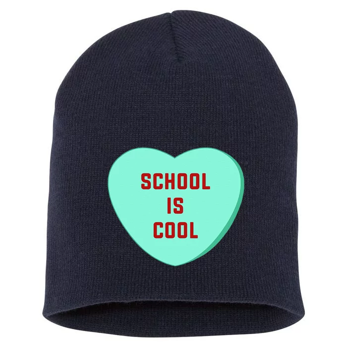 Teacher Valentine's Day, Funny Classroom School Gift Short Acrylic Beanie