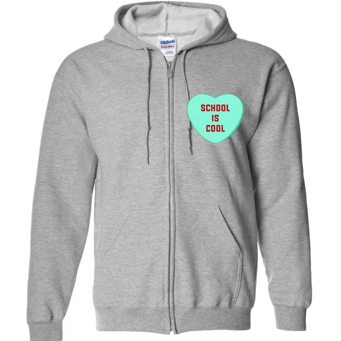 Teacher Valentine's Day, Funny Classroom School Gift Full Zip Hoodie