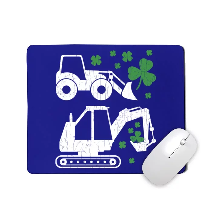 Truck Vehicles Driver Funny Saint Patricks Day Graphic Funny Gift Mousepad