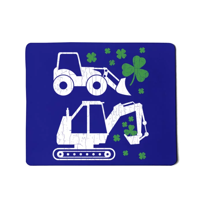 Truck Vehicles Driver Funny Saint Patricks Day Graphic Funny Gift Mousepad