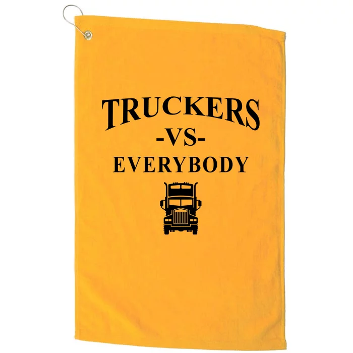 Truckers VS Everybody Truck Platinum Collection Golf Towel