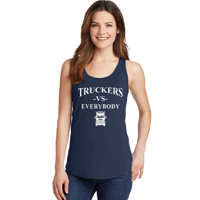 Truckers VS Everybody Truck Ladies Essential Tank