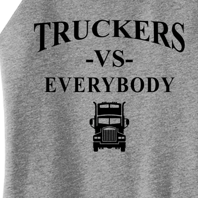 Truckers VS Everybody Truck Women’s Perfect Tri Rocker Tank