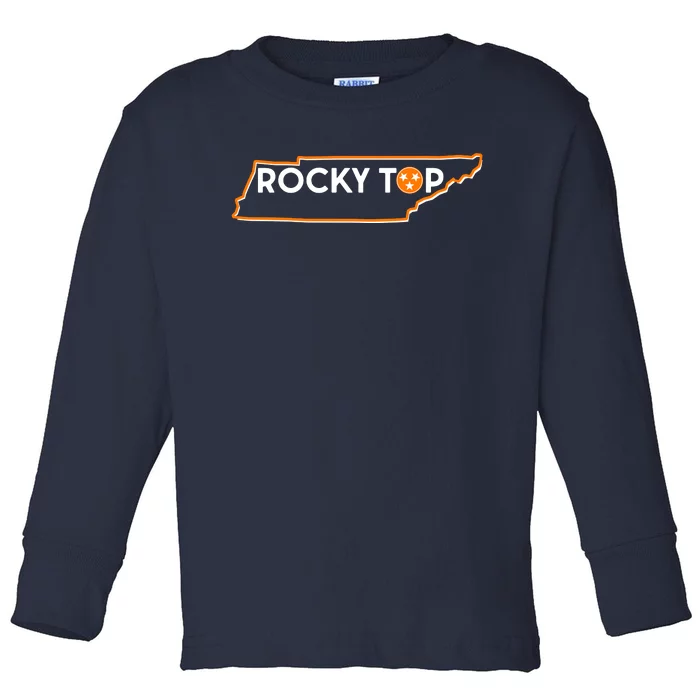 Tennessee Volunteers Football Toddler Long Sleeve Shirt