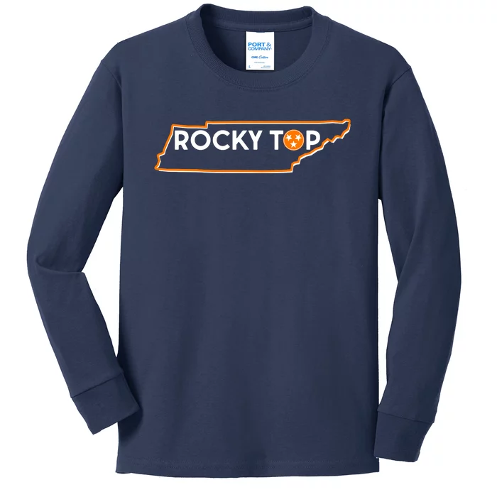 Tennessee Volunteers Football Kids Long Sleeve Shirt