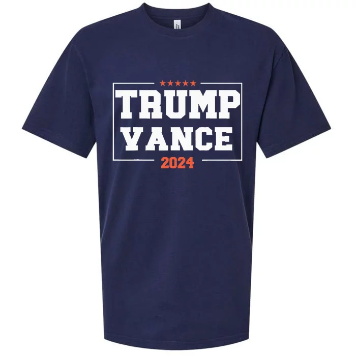 Trump Vance For President 2024 Campaign Us Election Sueded Cloud Jersey T-Shirt