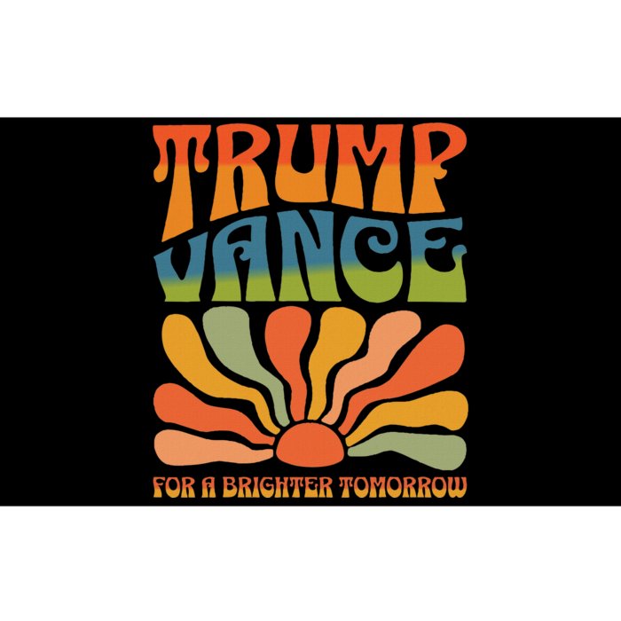 Trump Vance For A Brighter Tomorrow Trump Vance 2024 Bumper Sticker